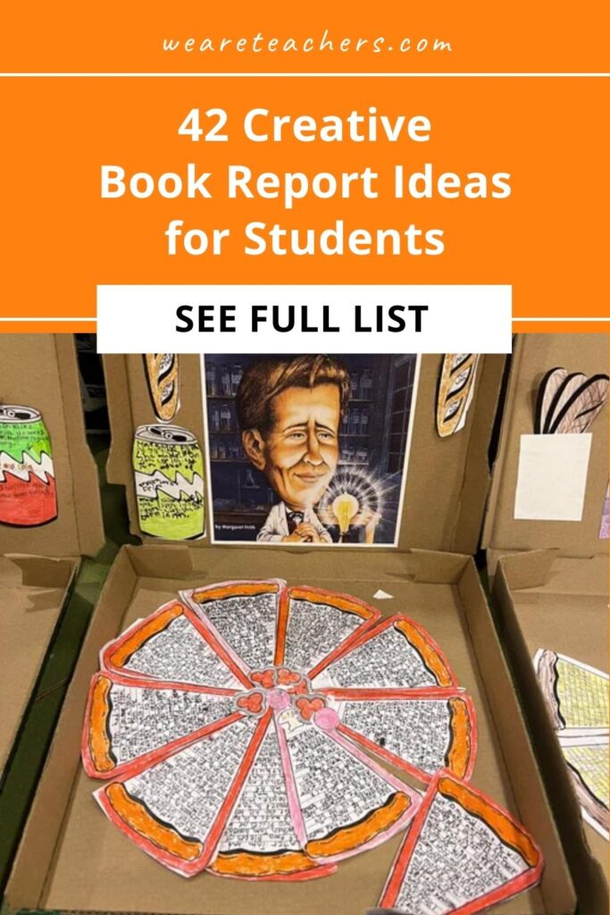 Book reports don't have to be tedium. Help your students make which books come alive with these 42 genius book report craft.